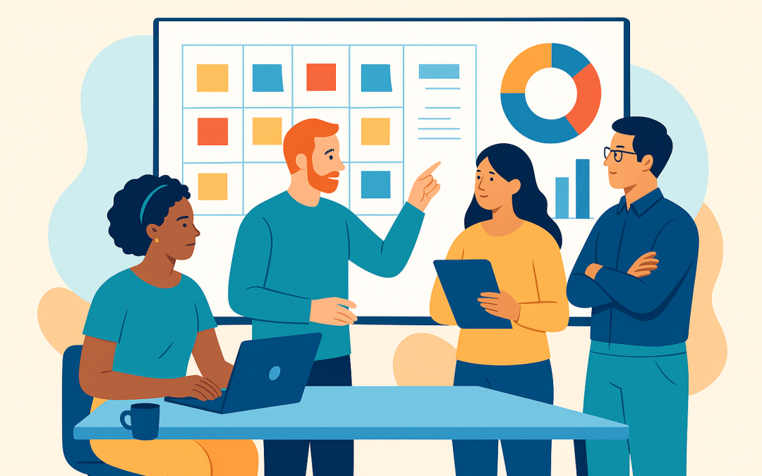 OKR e Scrum: alinhando estratégia e execução em 5 passos